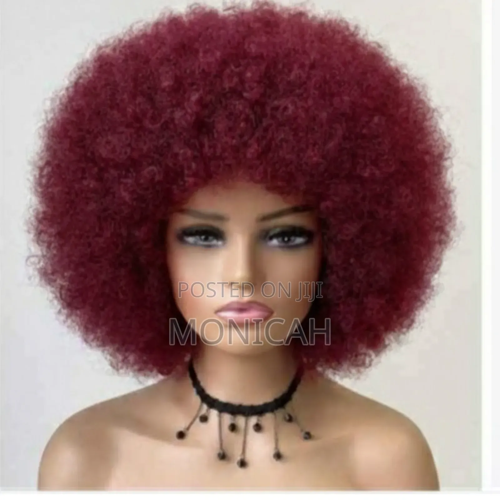 Semi Human Afro Wig
