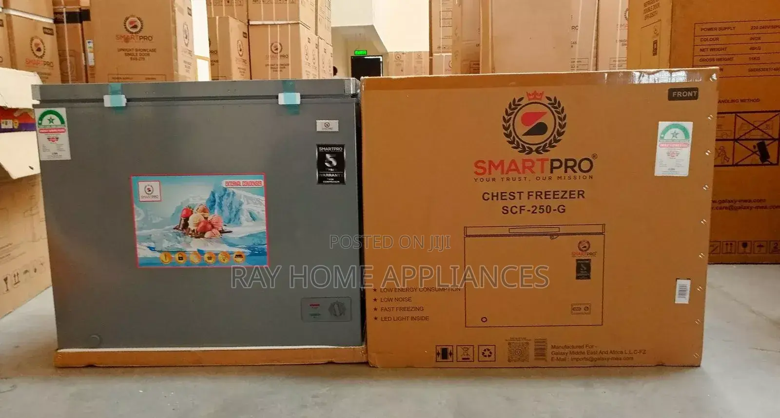 225 Litres Smart Pro SCF-275g Chest Freezer