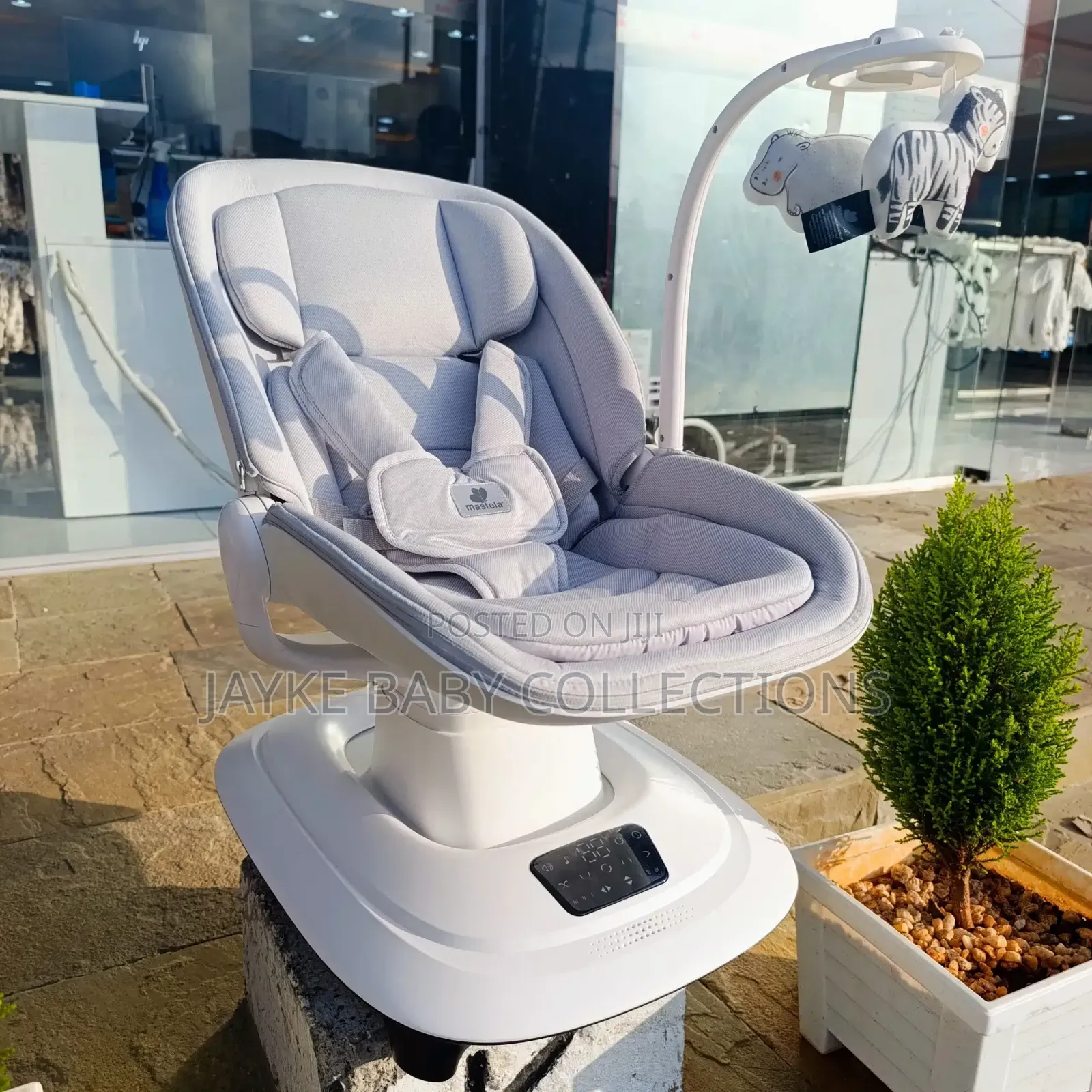 Deluxe Multi-Motion Electric Baby Cradle Swing