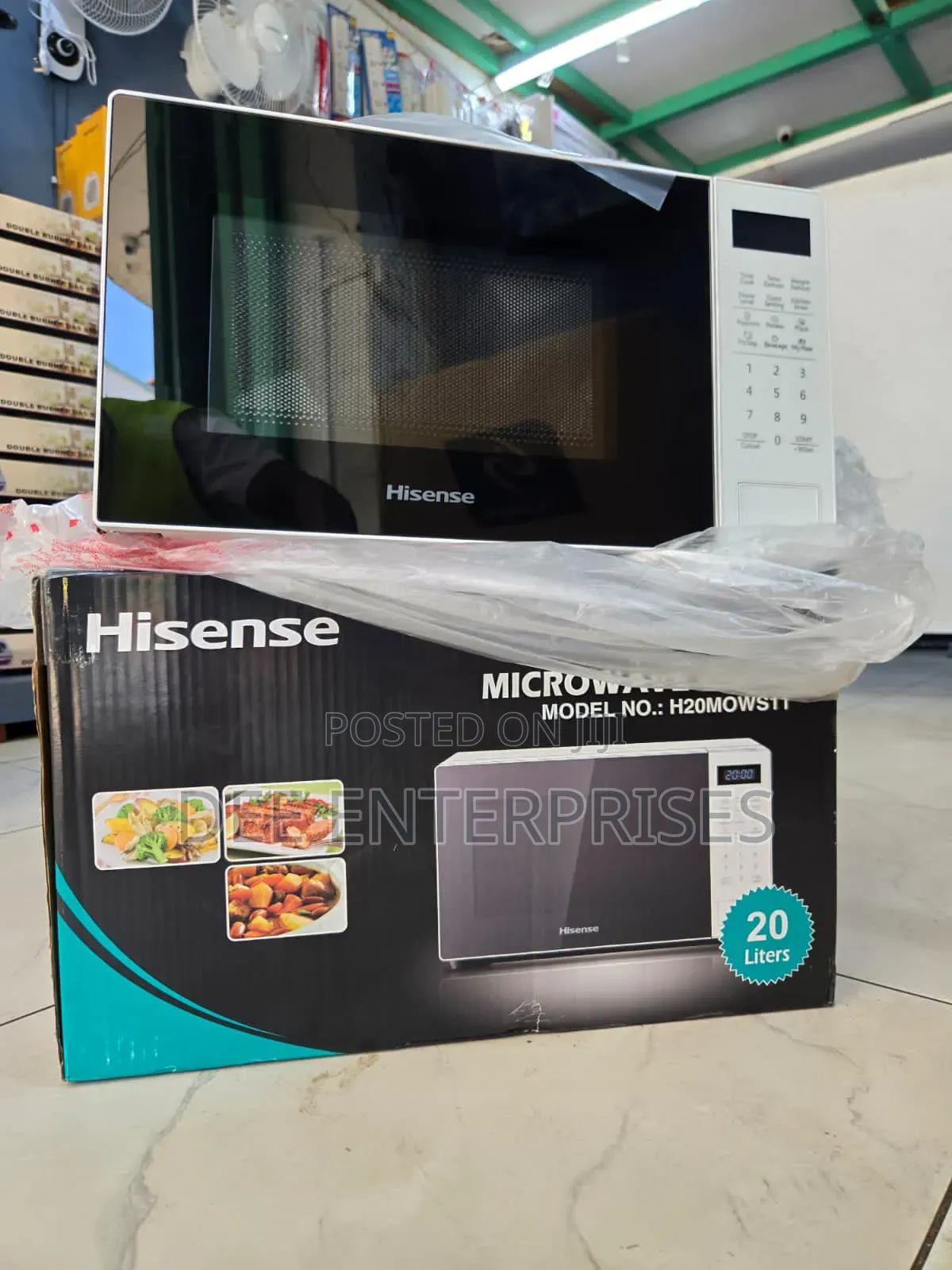 Hisense Microwave 20l White
 H20mows11