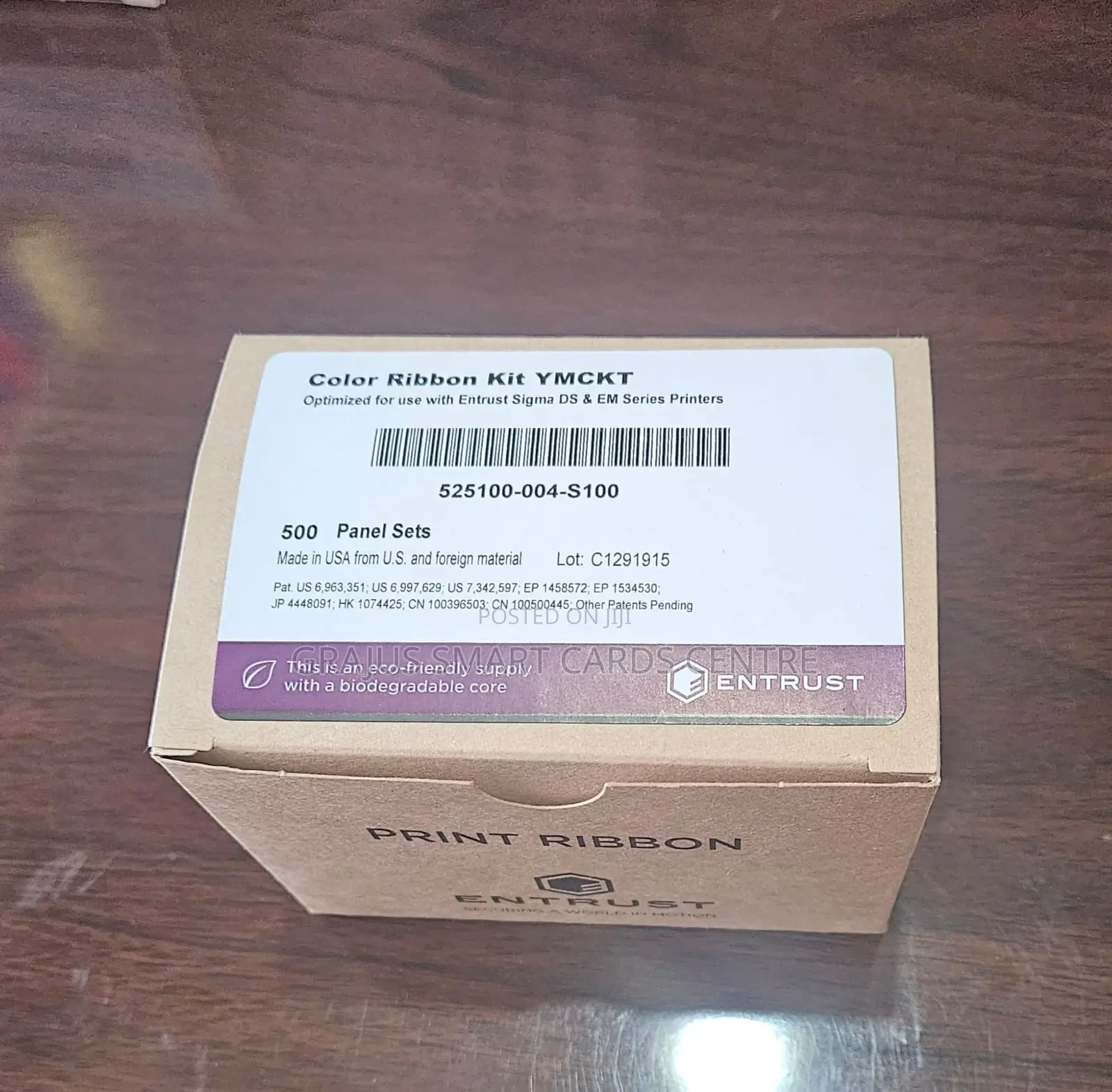 Entrust Sigma Colour Ribbon 500prints 525100-004-S100- New at Discount