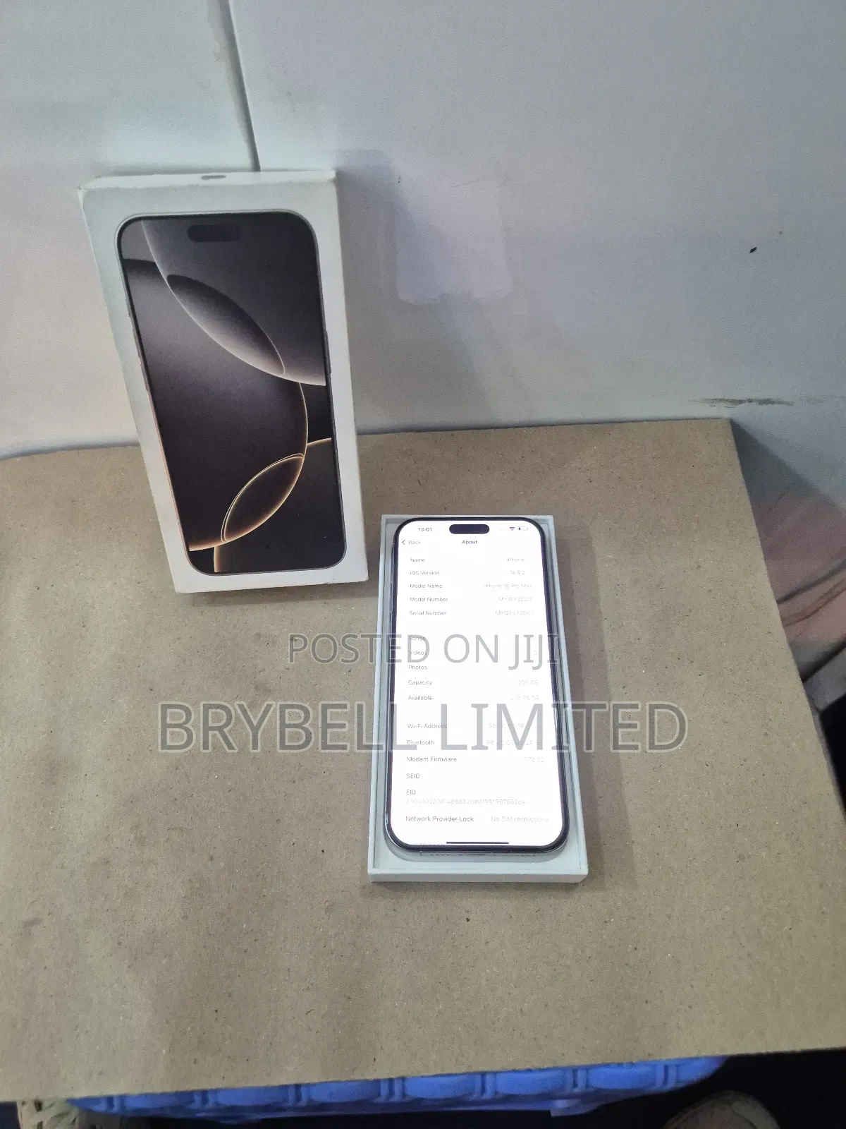 Apple iPhone 16 Pro Max 256 GB Gray