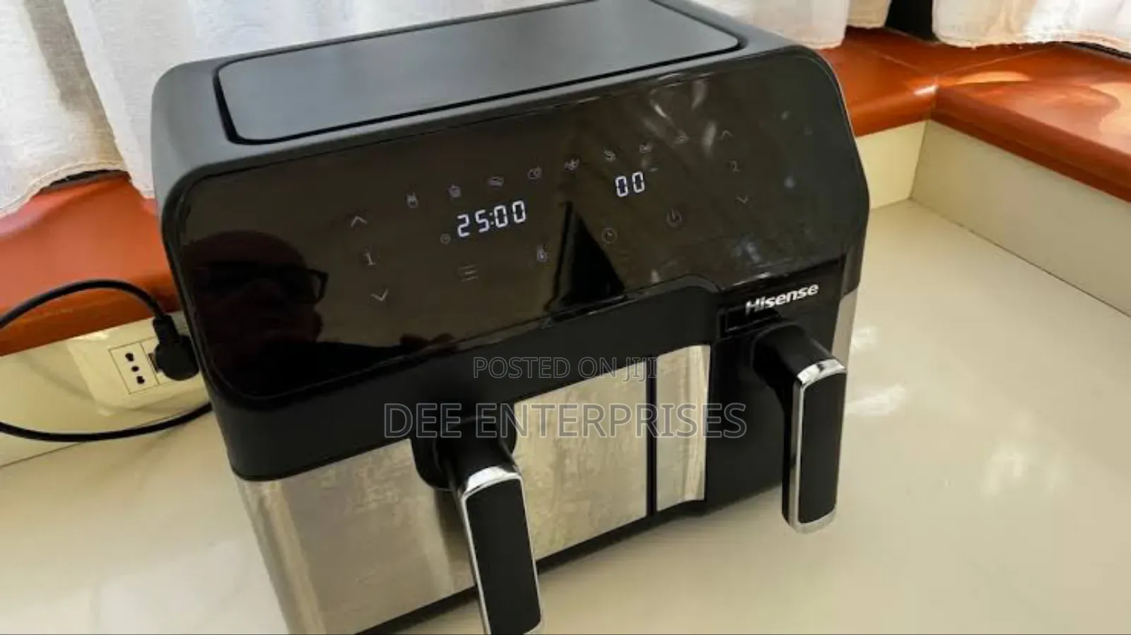 Dual Air Fryer Hisense 8.6l