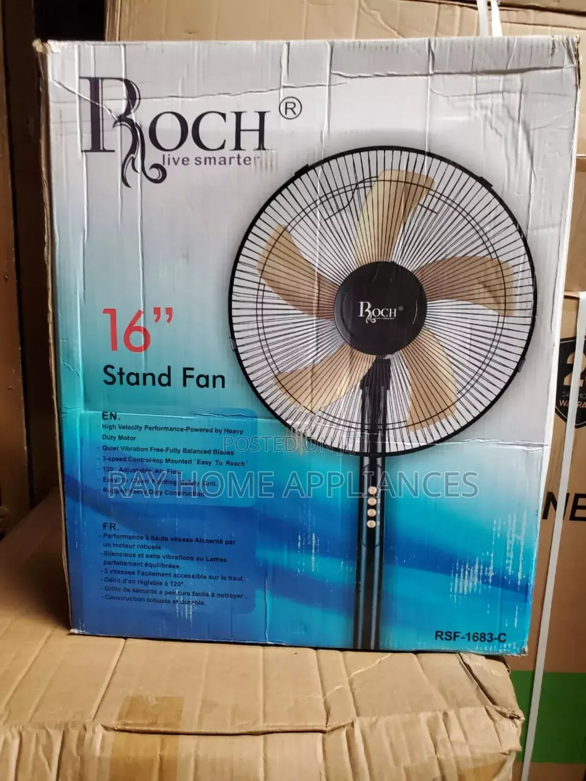 Roch 16 Inches Standing Fan
