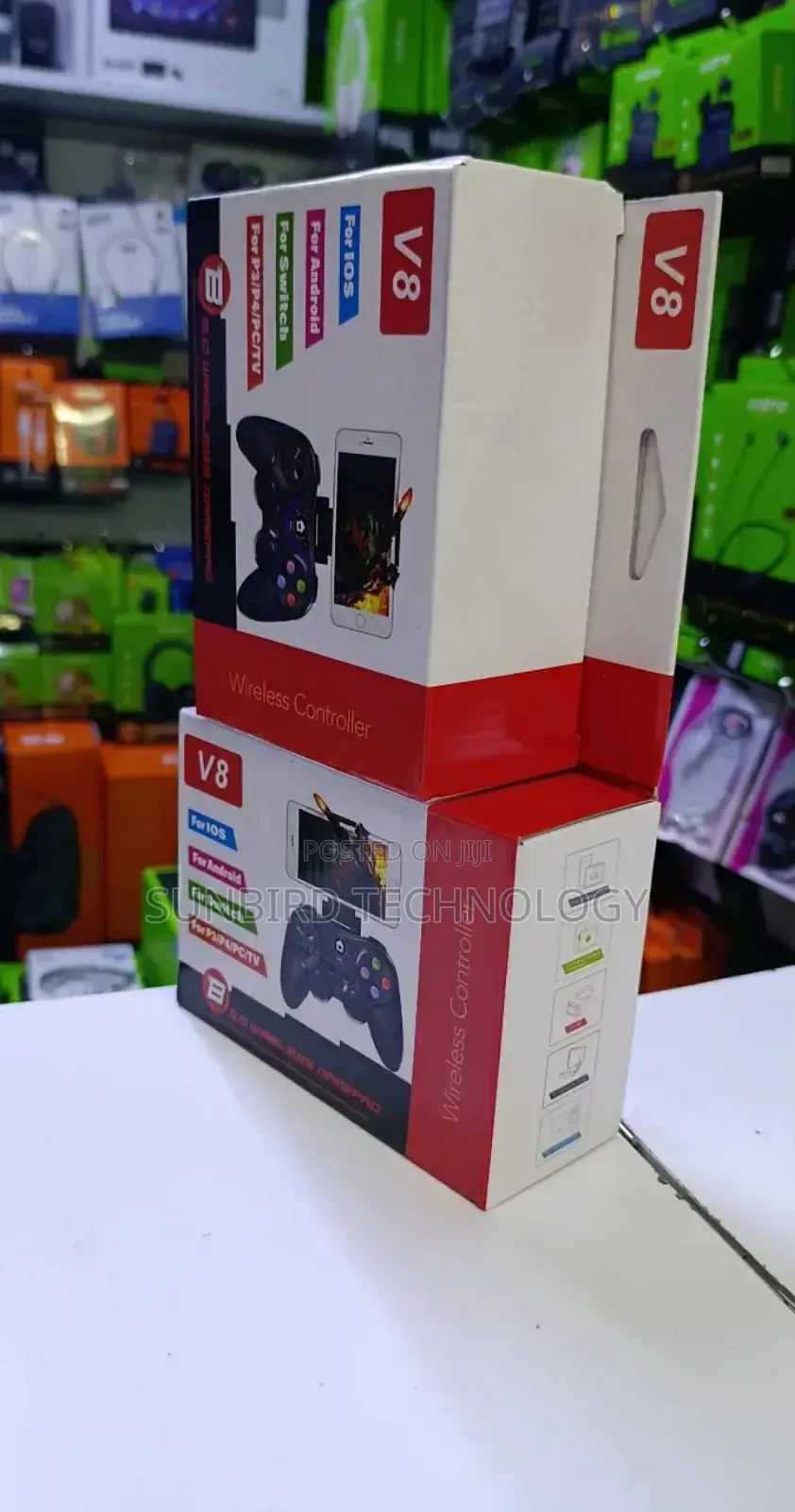 V8 Bluetooth Wireless Gamepad Game Controller