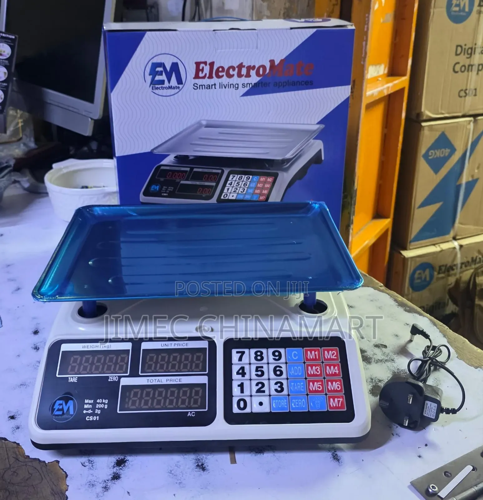Electromate 40kg Digital Computing Scale