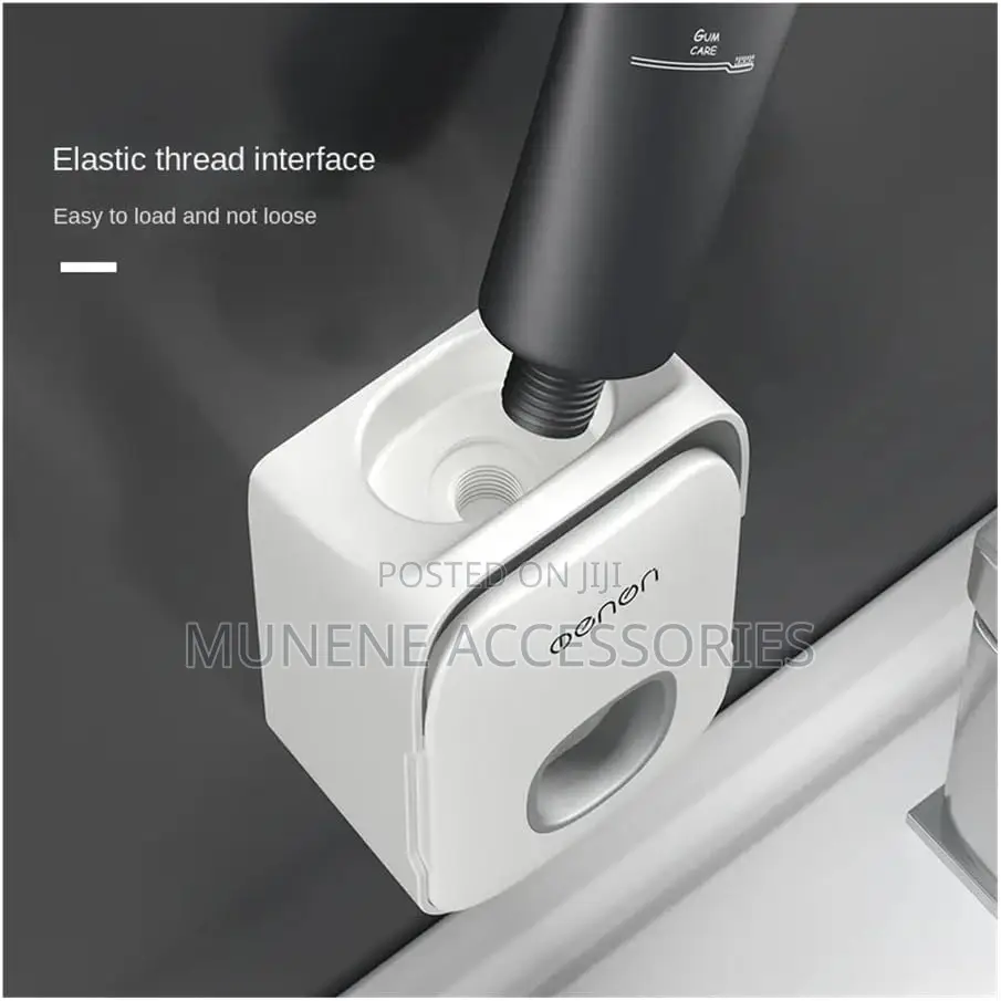 Automatic Toothpaste Dispenser Squeezer Toothbrush Holder Wall Mounted