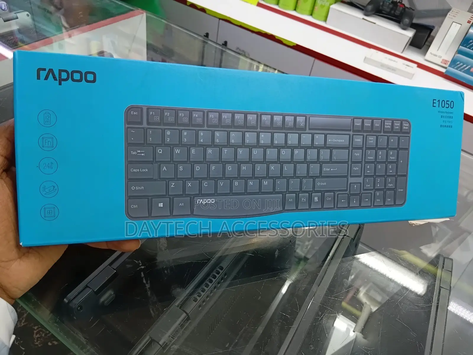 This Is a Rapoo E1050 Wireless Keyboard.