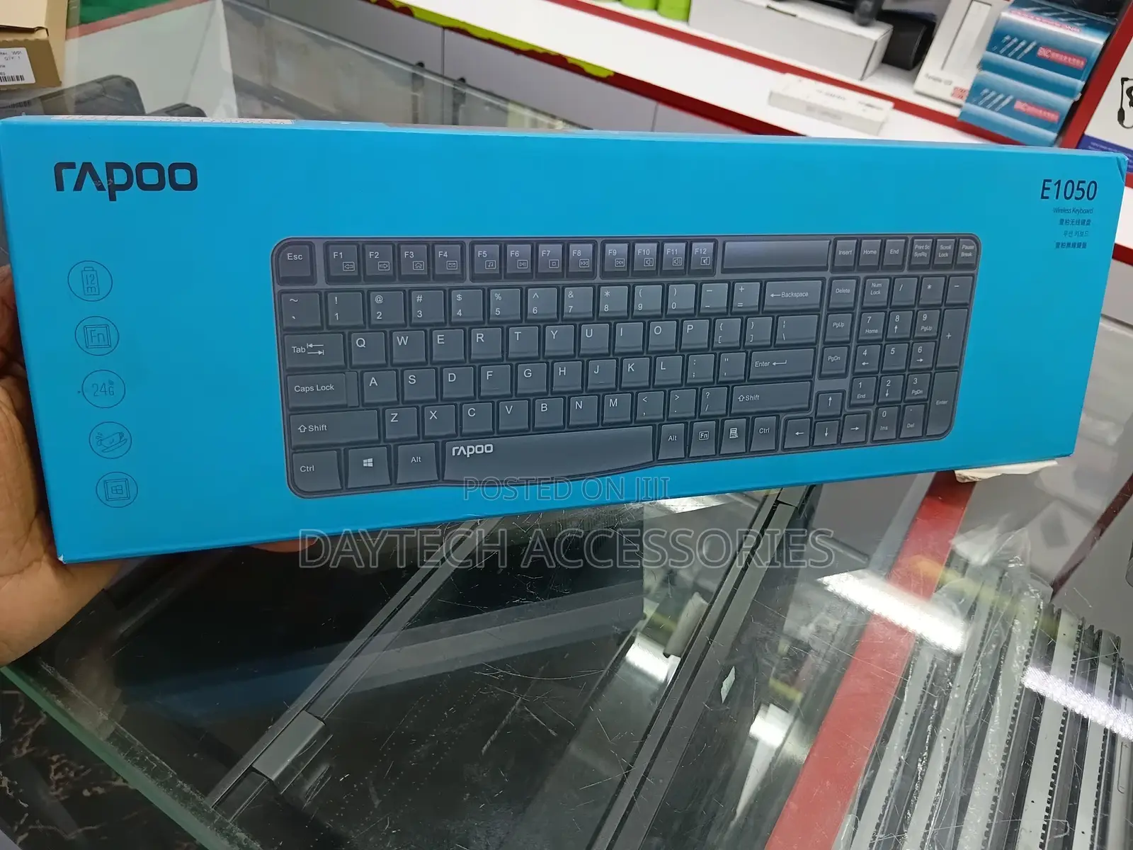 This Is a Rapoo E1050 Wireless Keyboard.