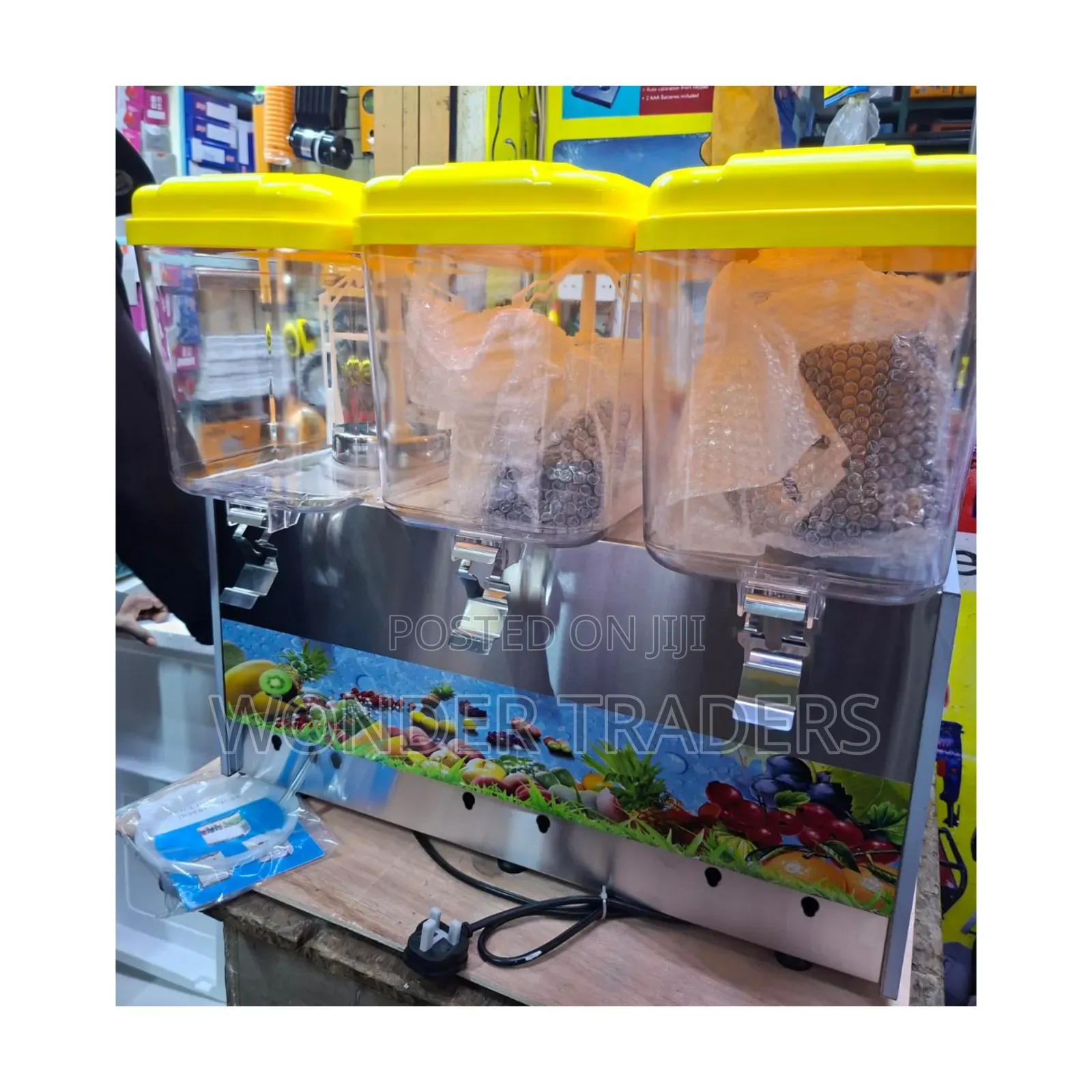 3 Compartment Juice Dispenser 18litre Each Tank