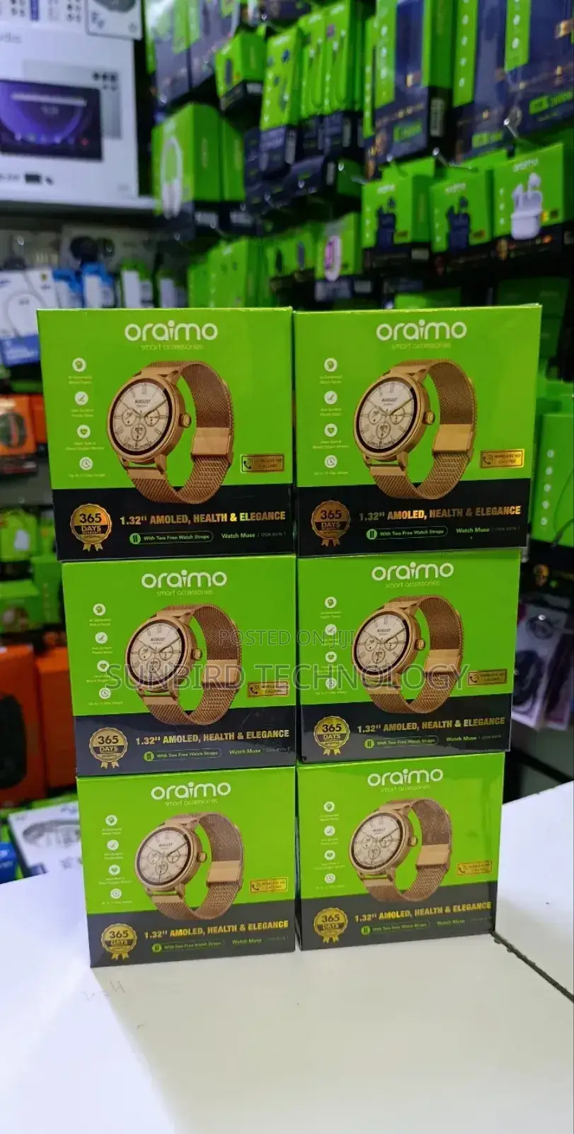 Oraimo Muse Osw-831n Smartwatch