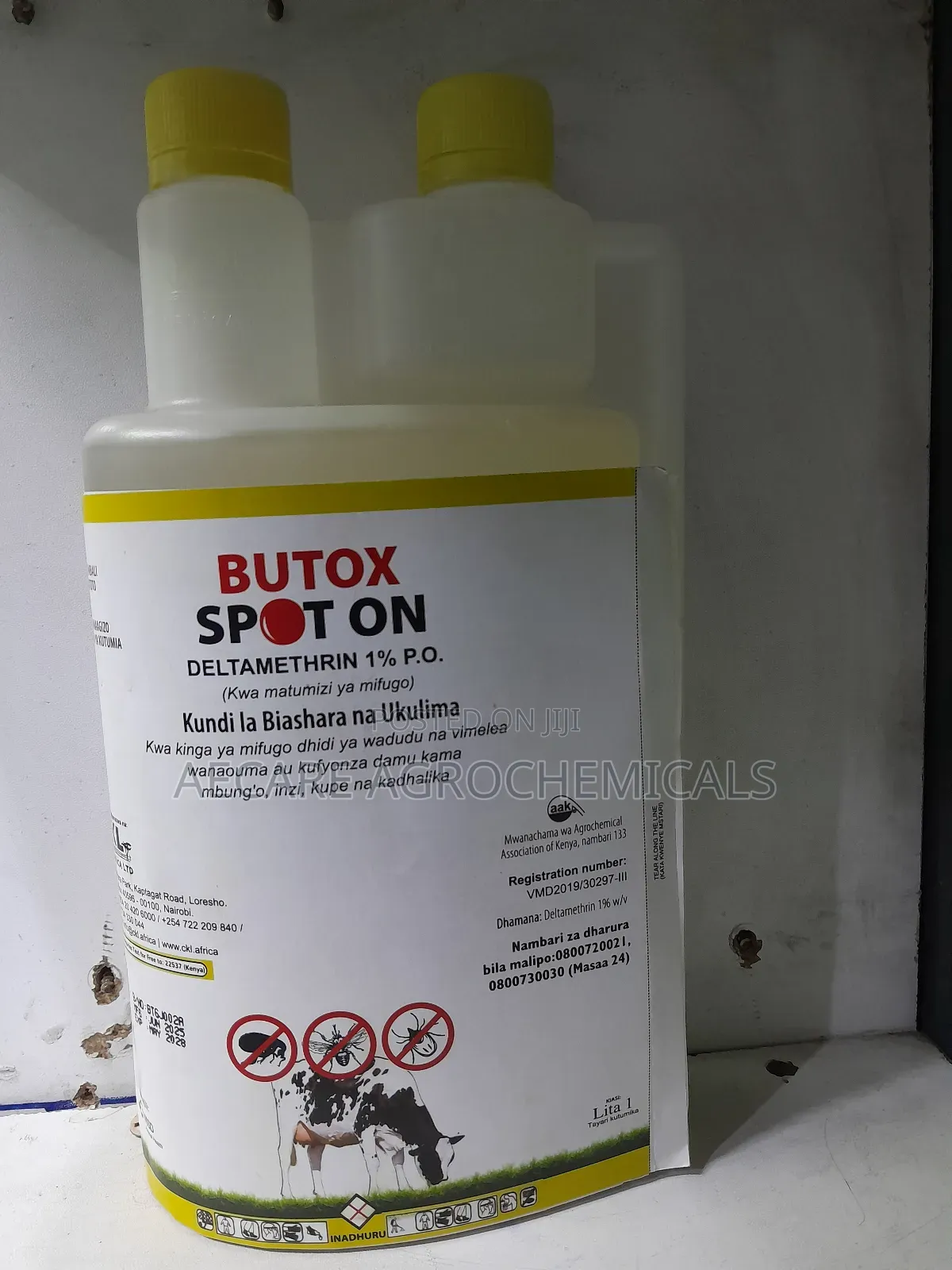 Butox Spot on Deltamethrin 1% 1litre Acaricide