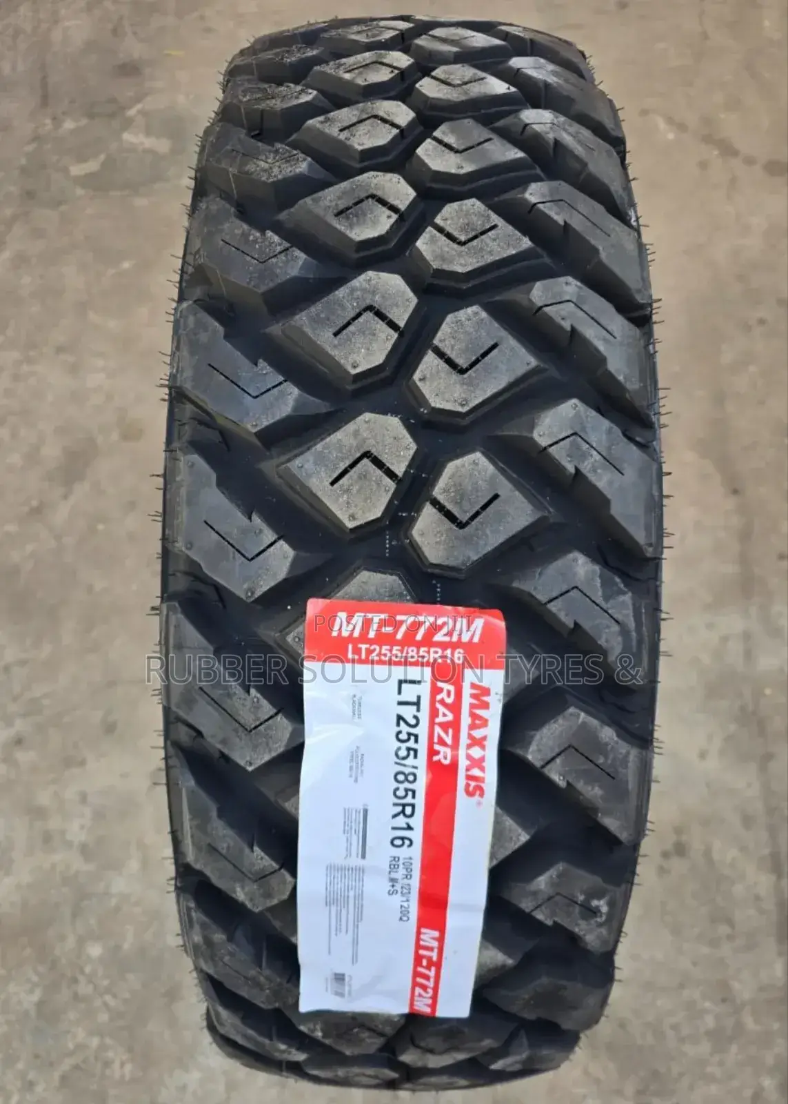255 /85 R16 Maxxis Tyres M/T772 Razr Mud-Terrain