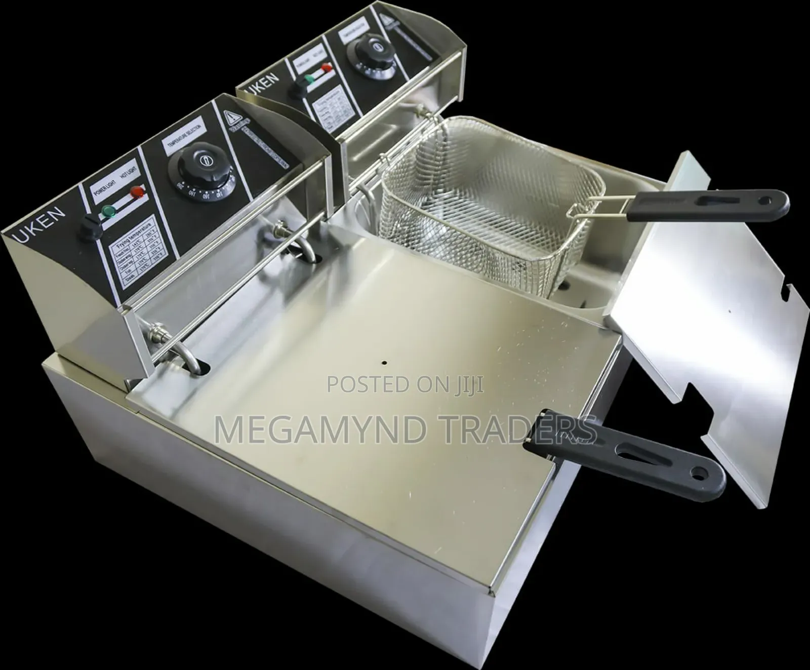 Commercial Chips Deep Fryer / Deep Fryer 10 LTR + 10 LTR