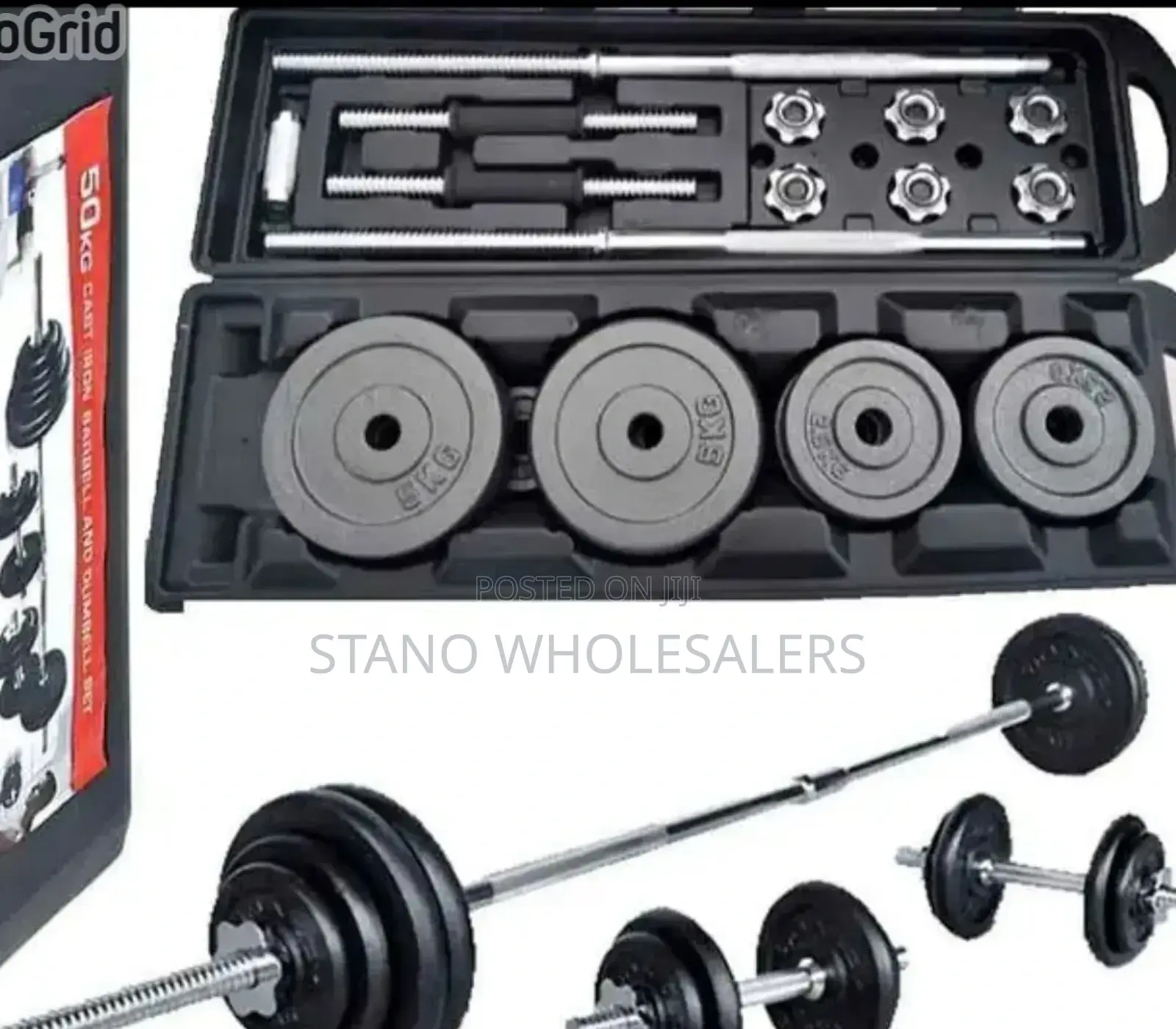 50 KGS Dumbbells 6 in 1 Dmsl50d Set