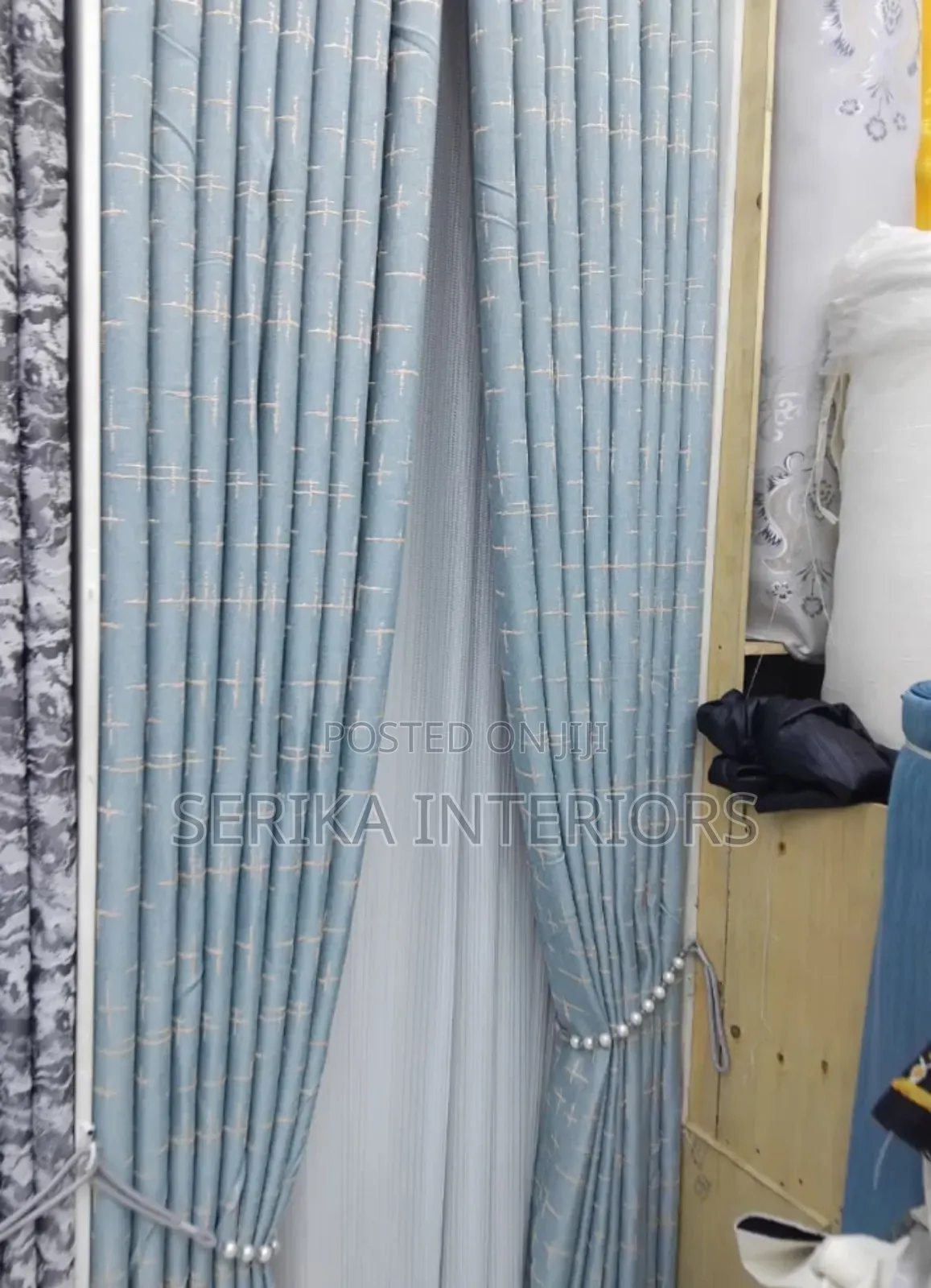 Light Blue Curtains Curtains Environmental Friendly Robertson's