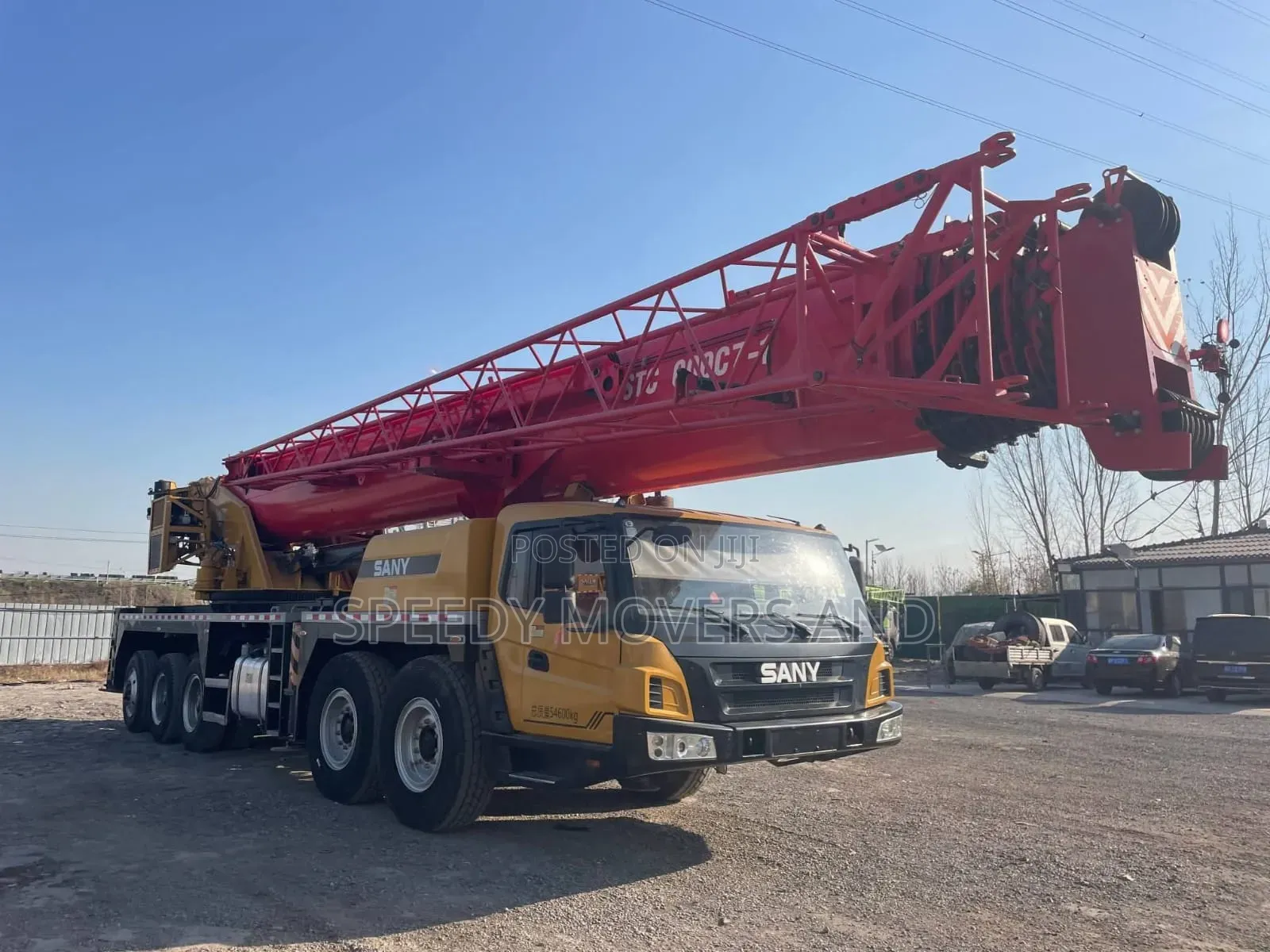 Transit Trucks With Hoisting Cranes Are Available for Errands