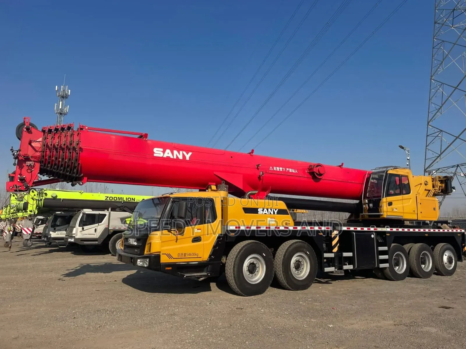 Transit Trucks With Hoisting Cranes Are Available for Errands
