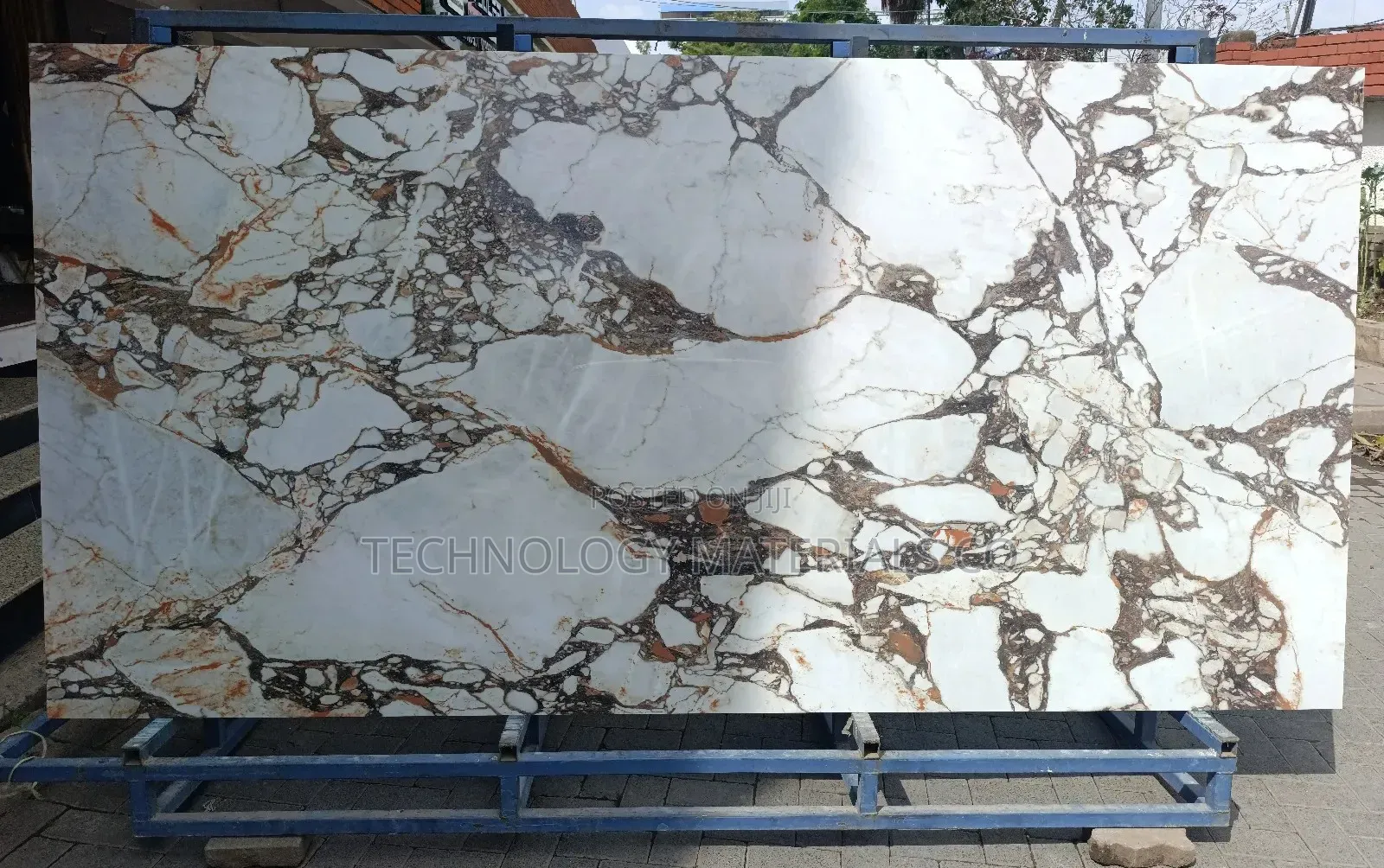 Calacatta Viola Sintered Stone Slab-Modern Kitchen Wall Finish