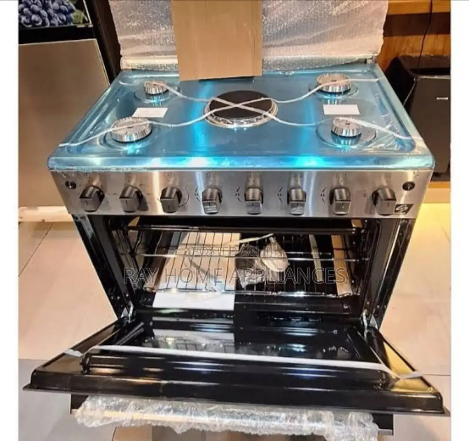 60cm*90cm 4gas+1e Plate Starworth Standing Cooker .