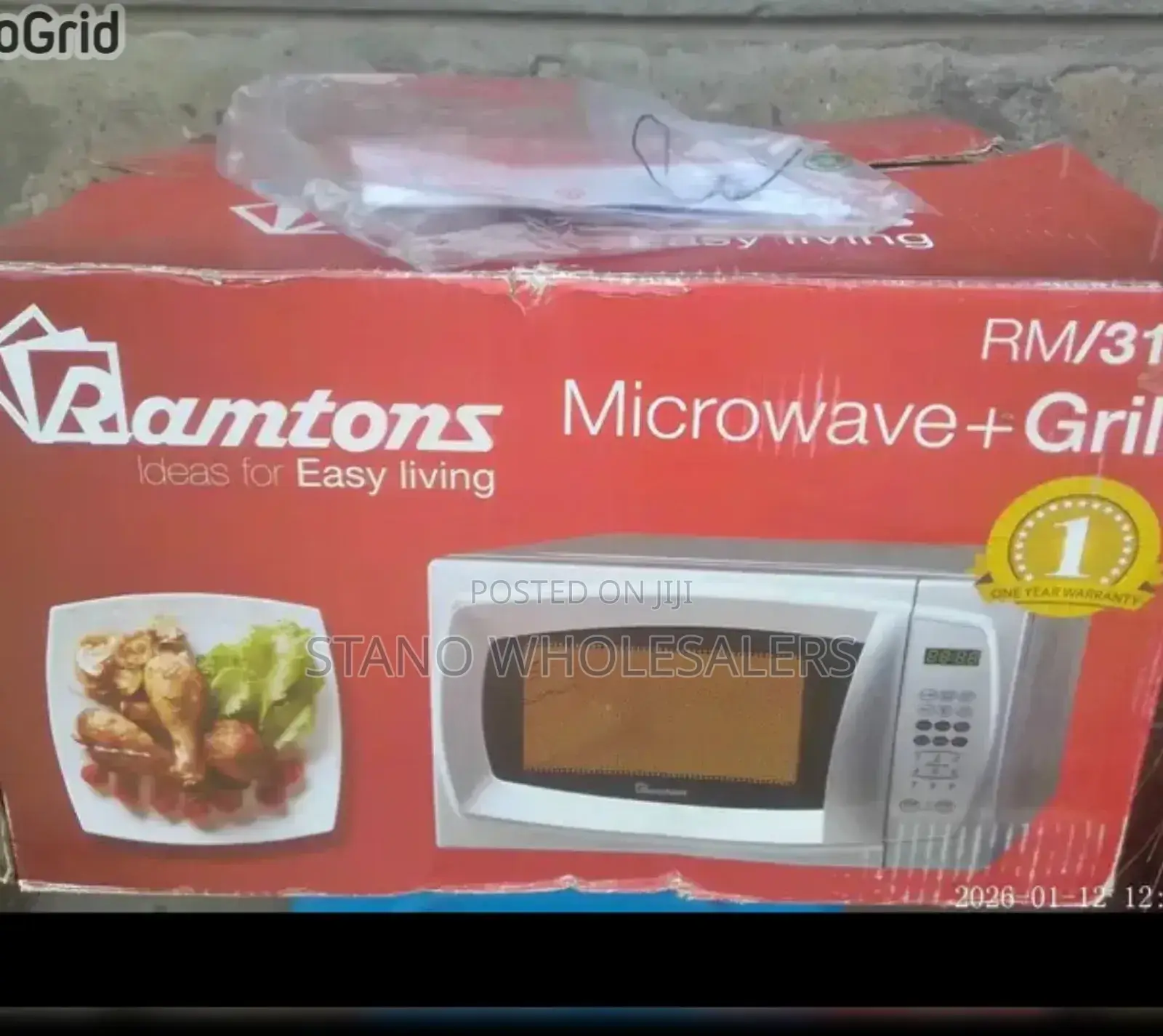 Microwave Grill 20litres Available Rm310q