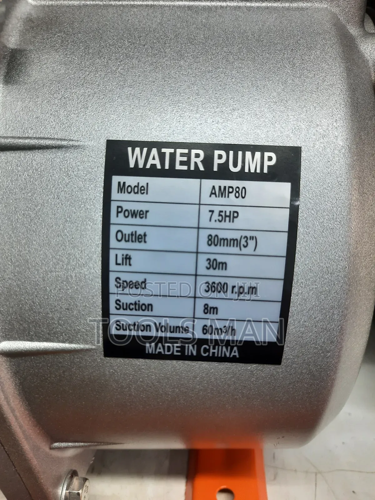 Best Quality Astramilano Petrol Water Pump 3 " Inch Amp80 - 7.5hp