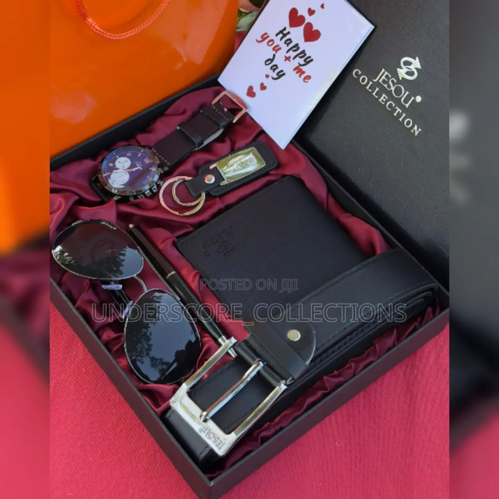 Belt/Watch Mens Gift Box