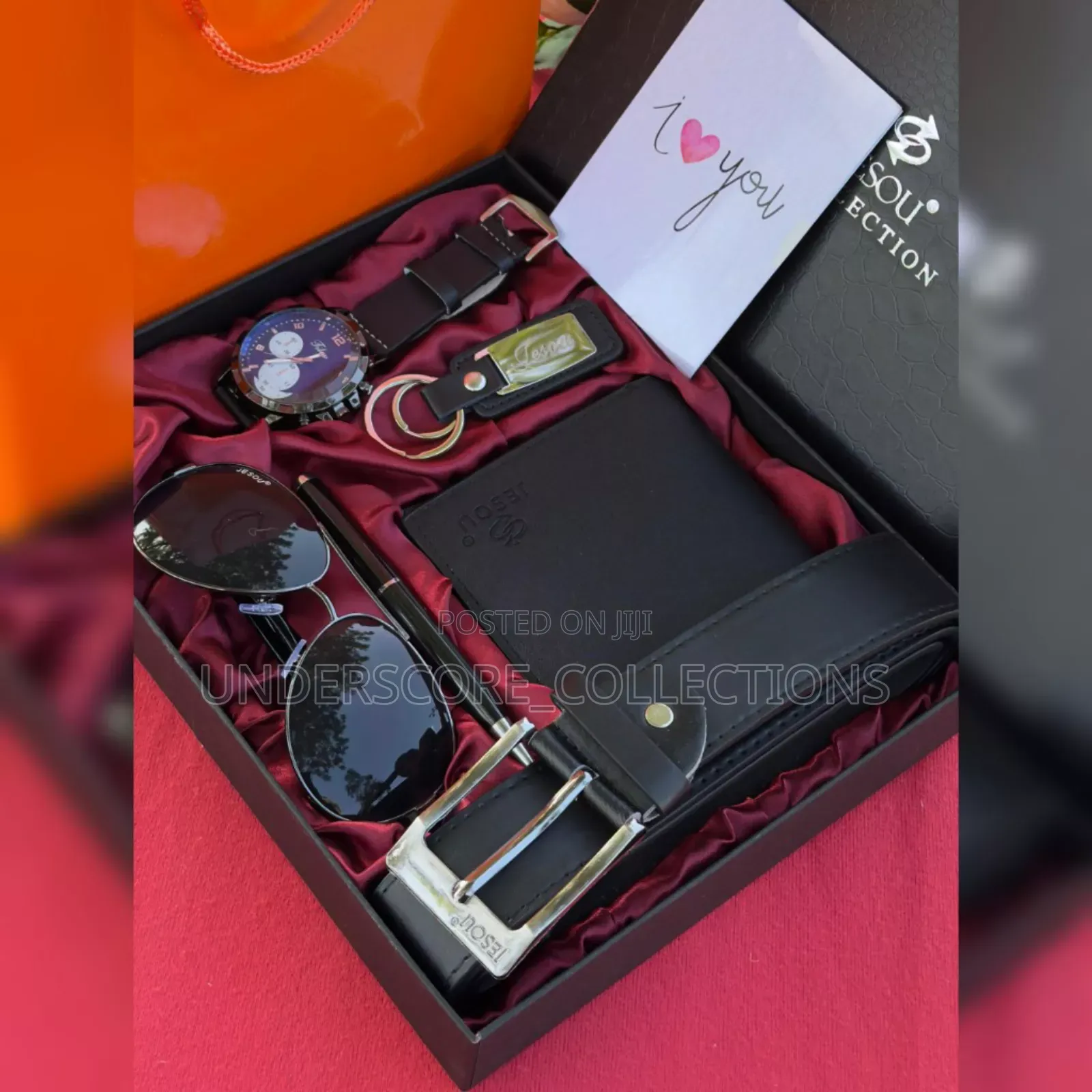 Belt/Watch Mens Gift Box