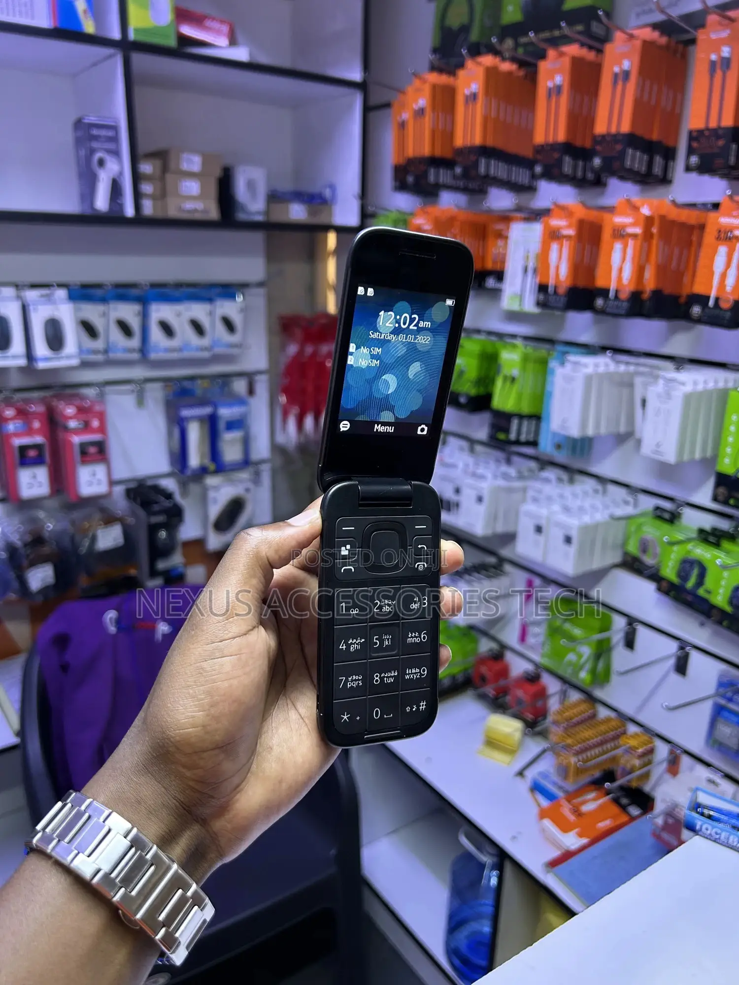 New Nokia 2660 Flip Black