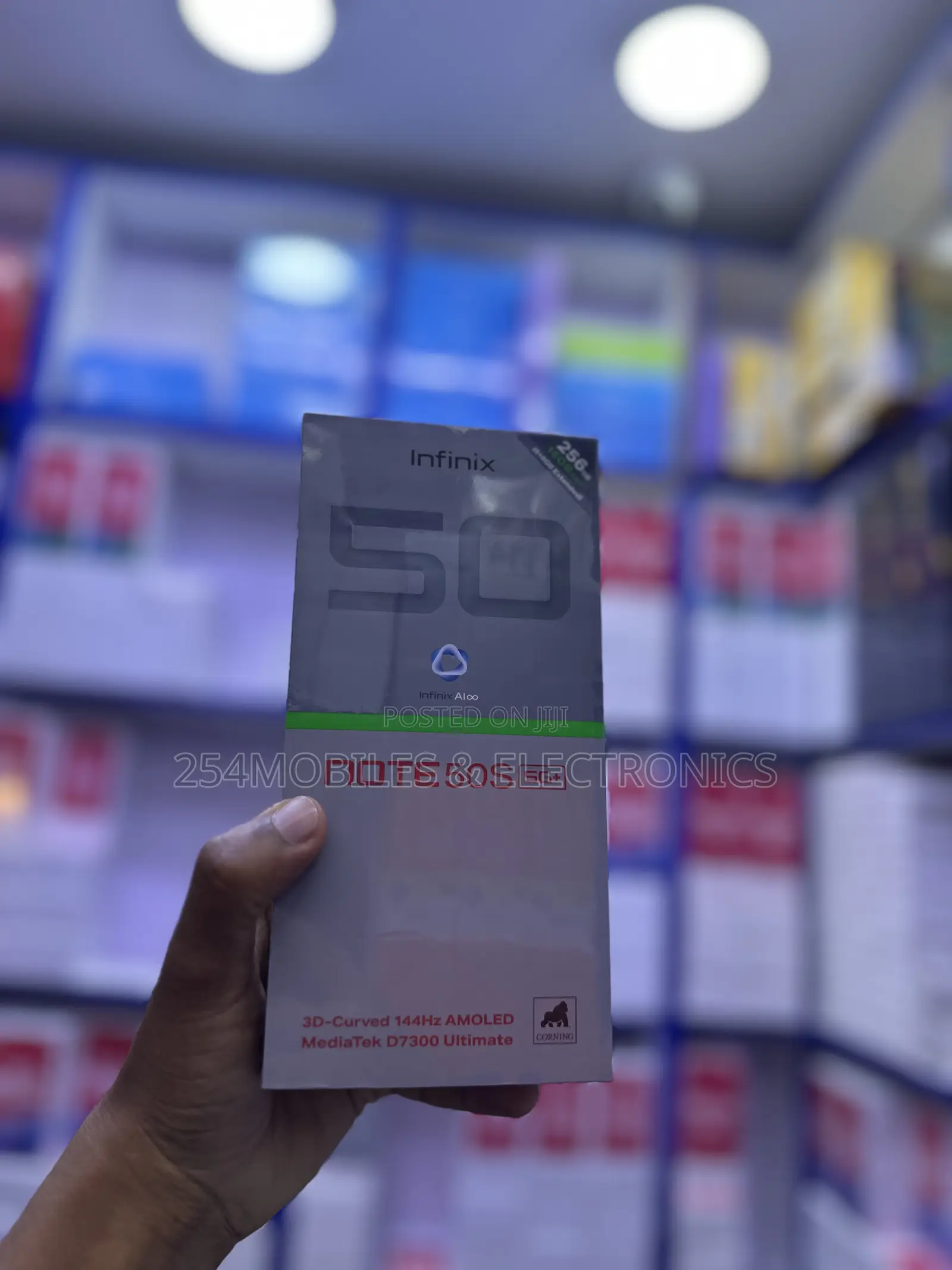 New Infinix Note 50s 256 GB Black