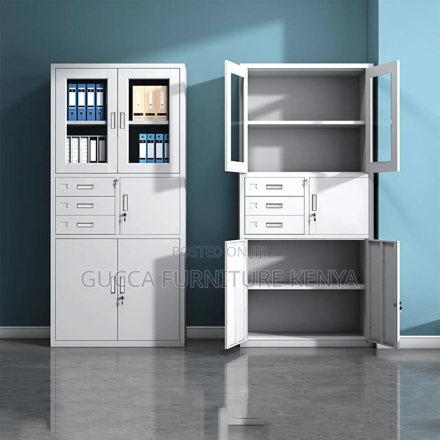 2-Door Metallic Safe Filling Cabinet