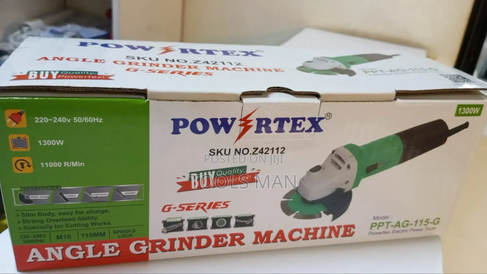 Powertex 4.5 Angle Grinder Machine 1300w