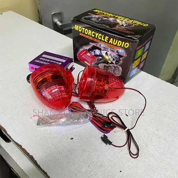 2 Speakers Waterproof Mp3 Motorcycle Handlebar Audio System