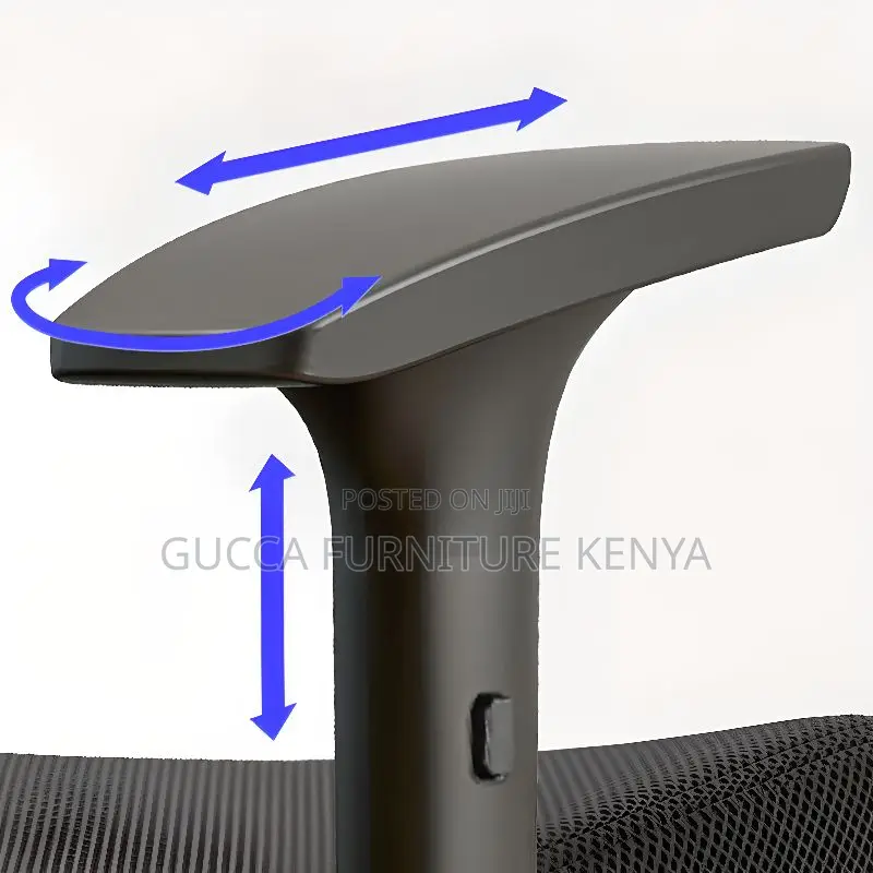 High Back Orthopedic Adjustable Desk Seat