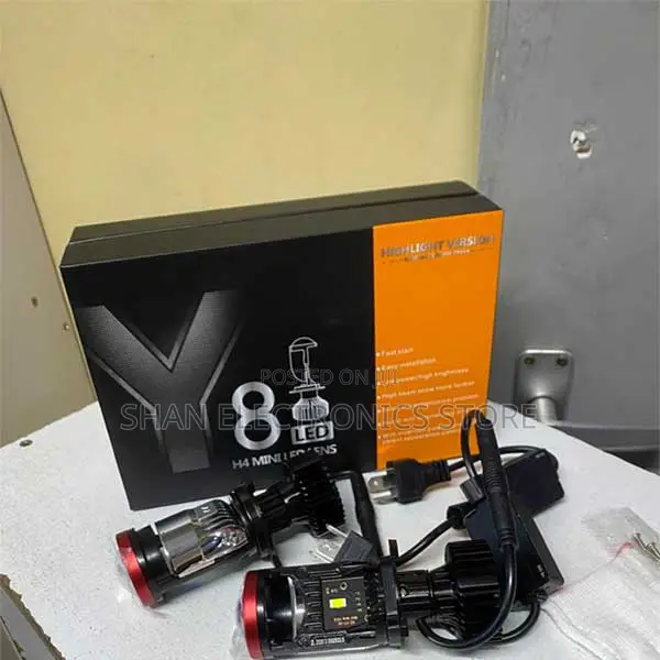H4 Matrix Beam Led Projector Headlight Y8max Headlight Bulb