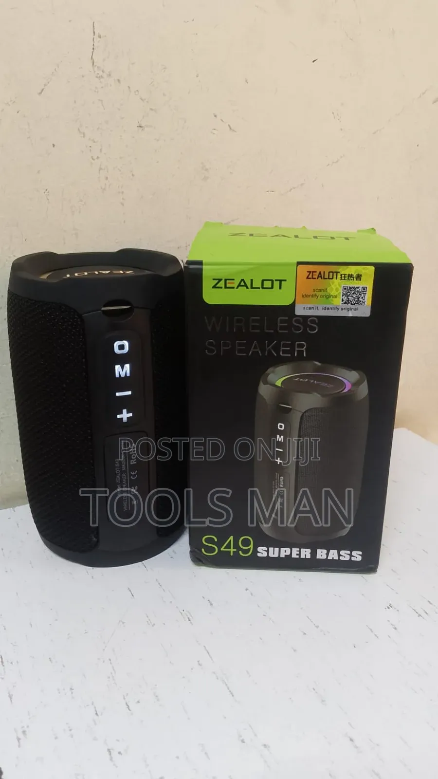Zealot S49 Wireless Speaker.