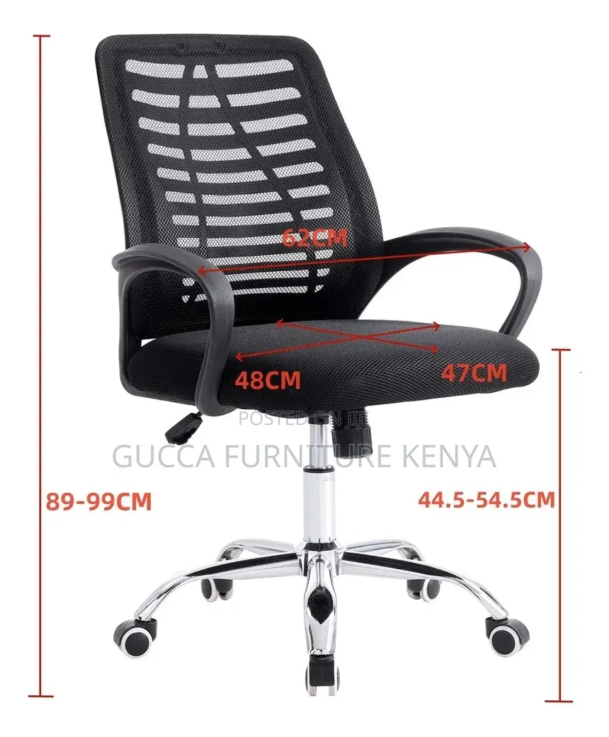 Adjustable Swivel Strong Mesh Study Chair