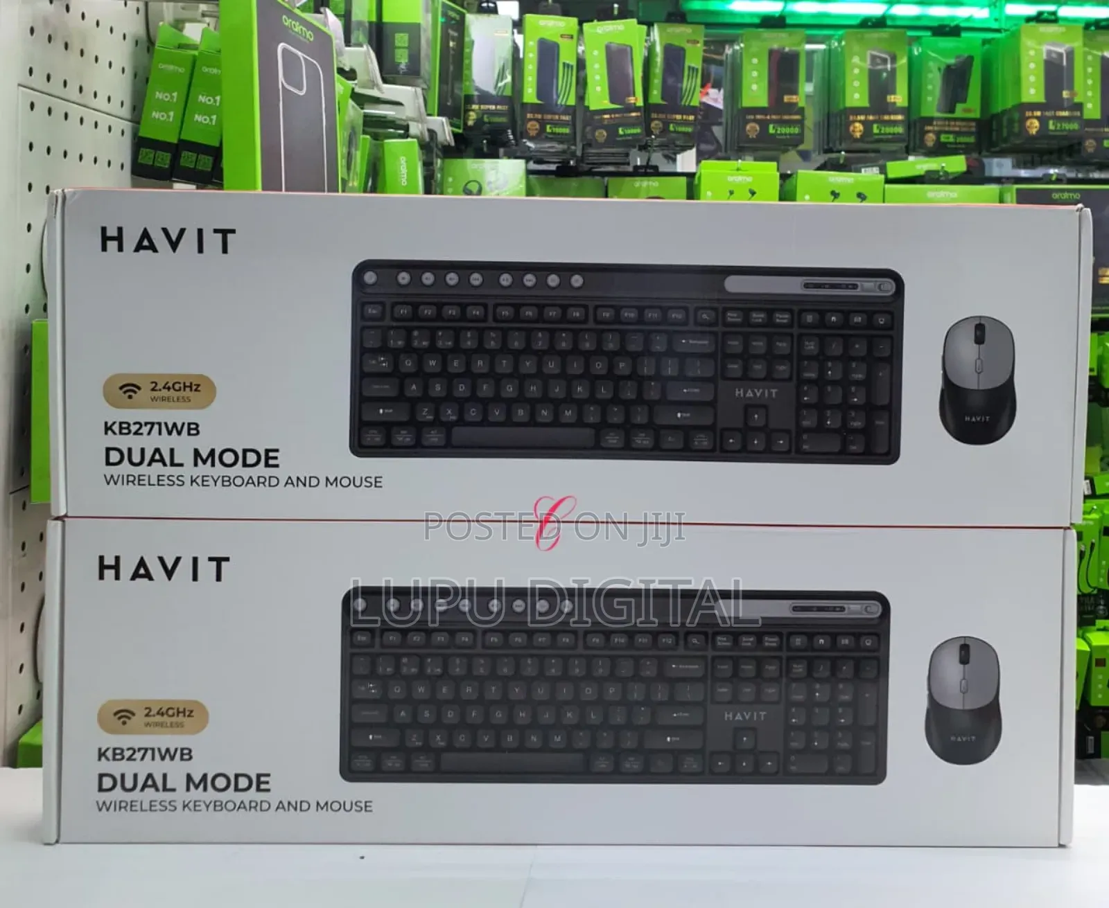 Havit *Kb271wb* Dual Mode Wireless Keyboard and Mouse Combo