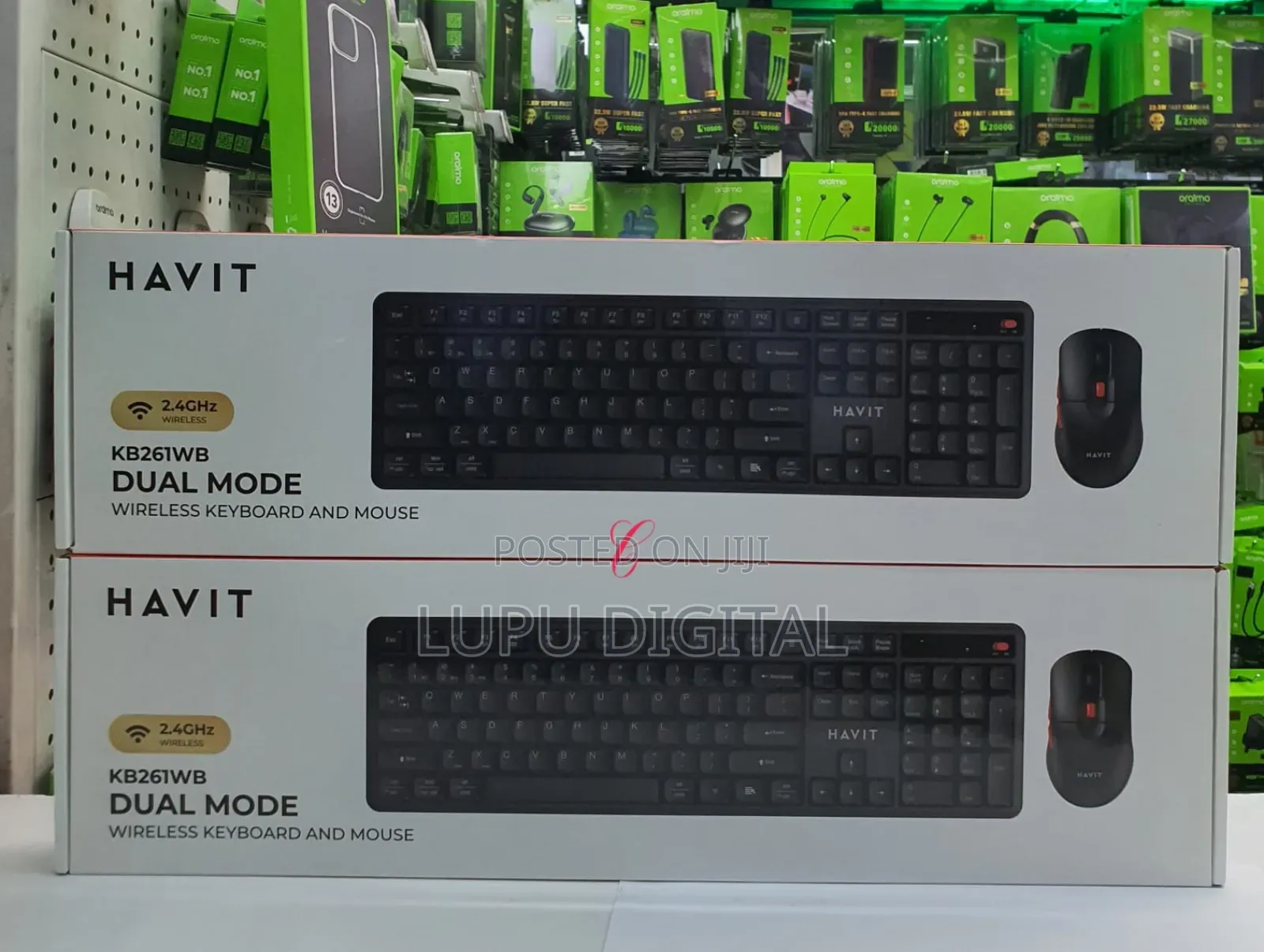 Havit *Kb261wb* Dual Mode Wireless Keyboard and Mouse Combo