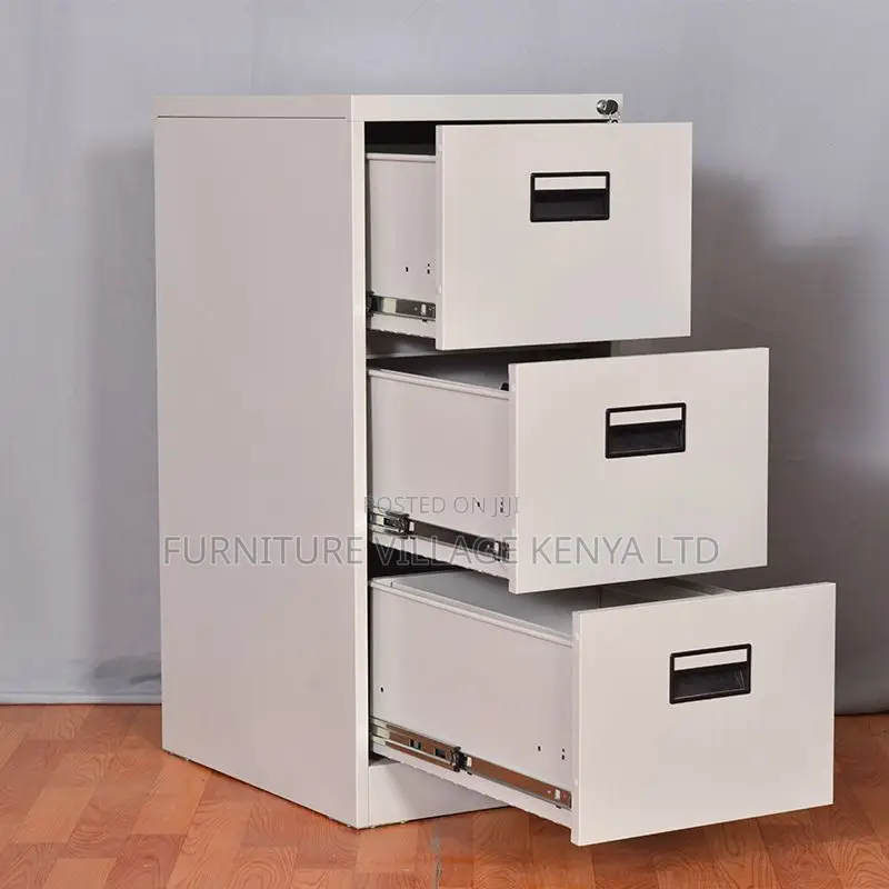 Office Cabinets: 3-drawers Steel Filing Cabinet