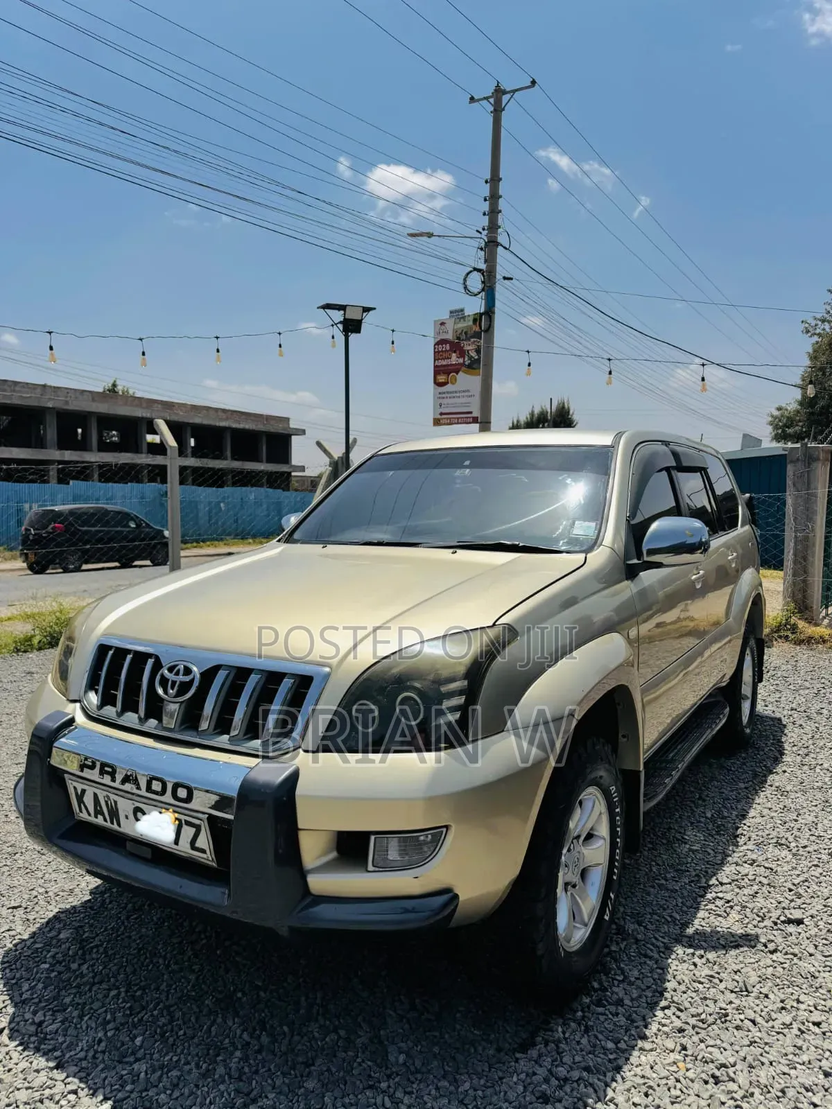 Toyota Land Cruiser Prado 2008 White