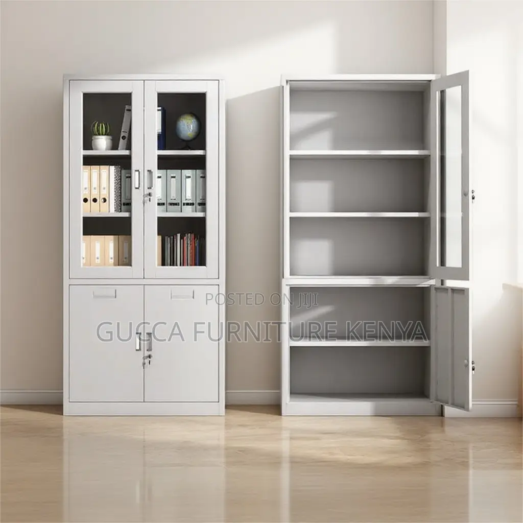 Office Cabinets: 2-door Metallic Storage Cabinet