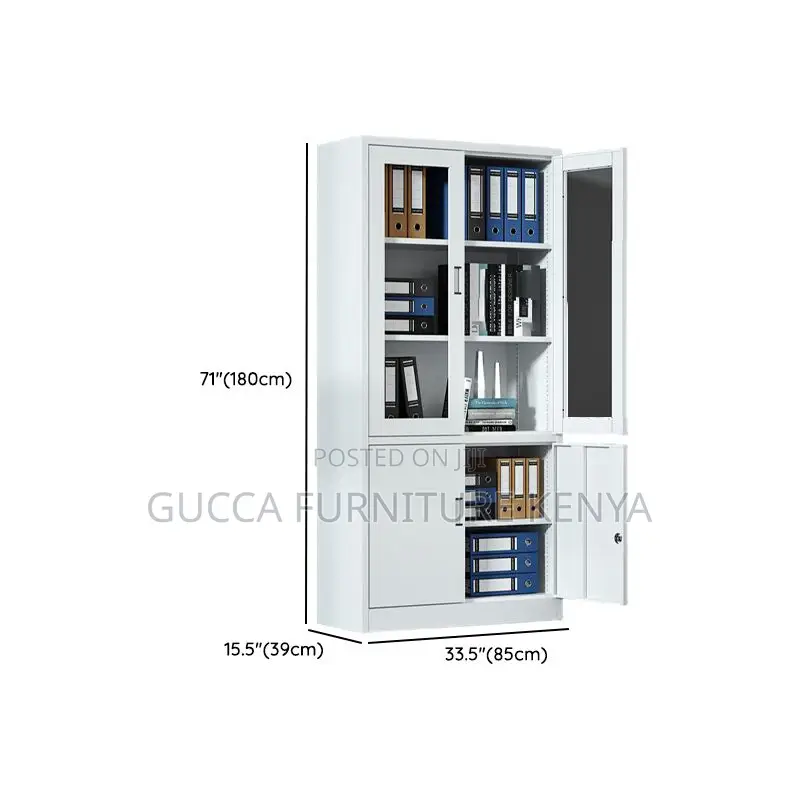 Office Cabinets: 2-door Metallic Storage Cabinet