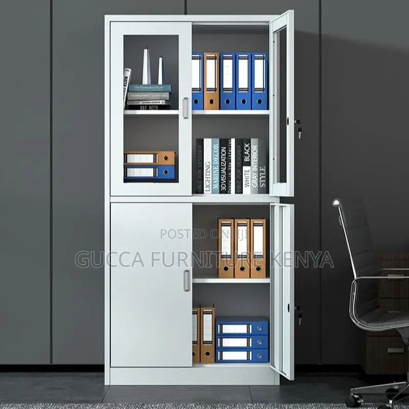 Office Cabinets: 2-door Metallic Storage Cabinet