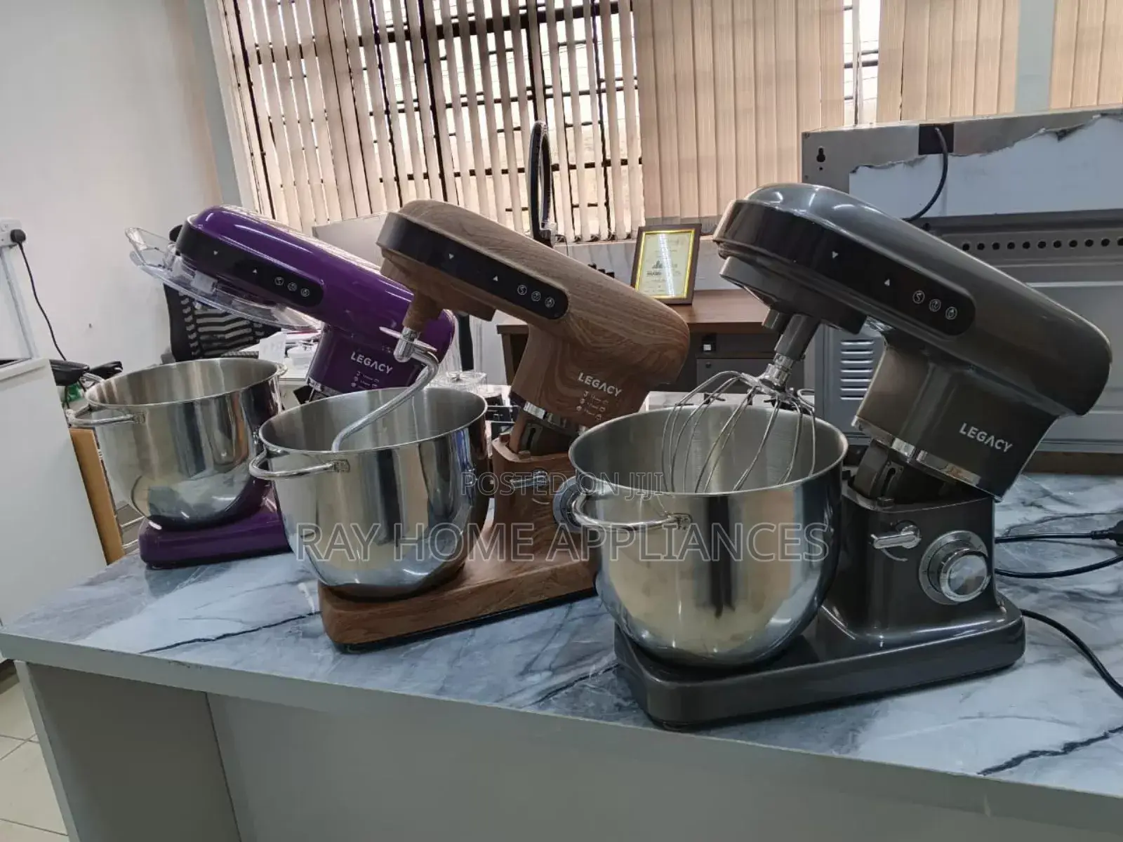 10 Litres Legacy Stand Mixer 
All Three Colours Available