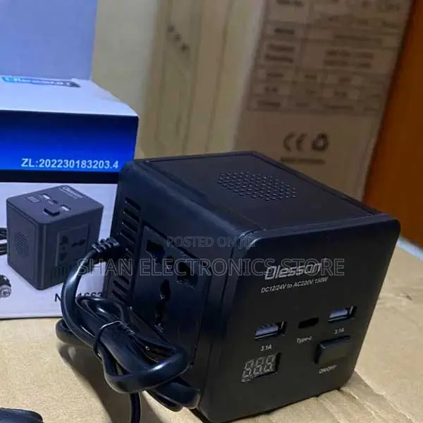 Emergency Dc 12v to Ac 220v Universal – 150w Affordable Intelligent