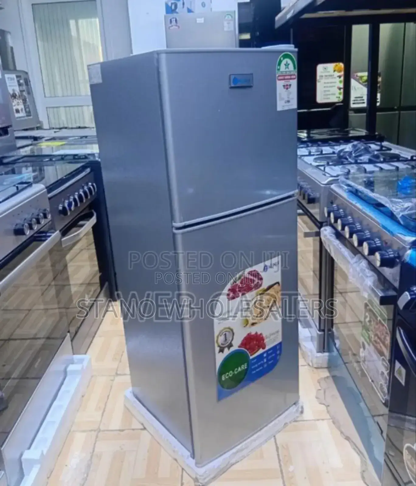 With Top Freezer -Nunix 138l Fridge