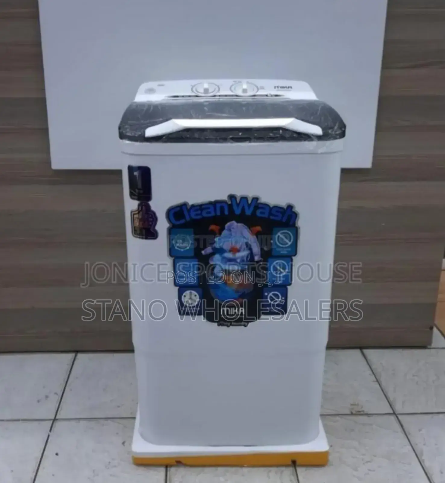Colour White Wash and Spin 6kg Washing Machine Mika