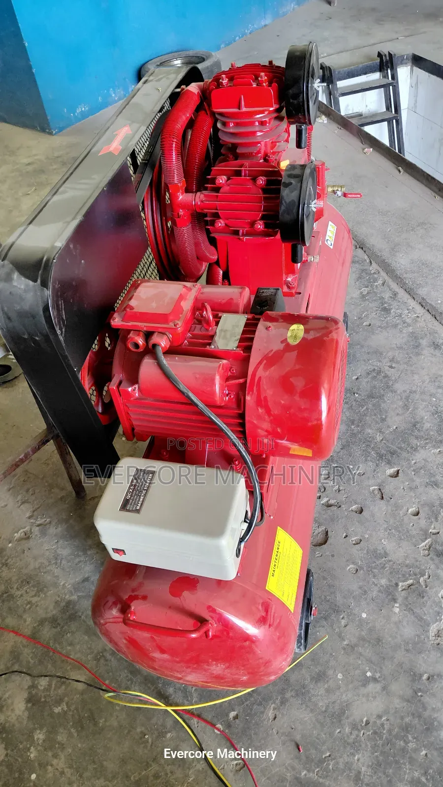 Commercial 200l Air Compressor 12.5bar Single/Three Phase 10hp