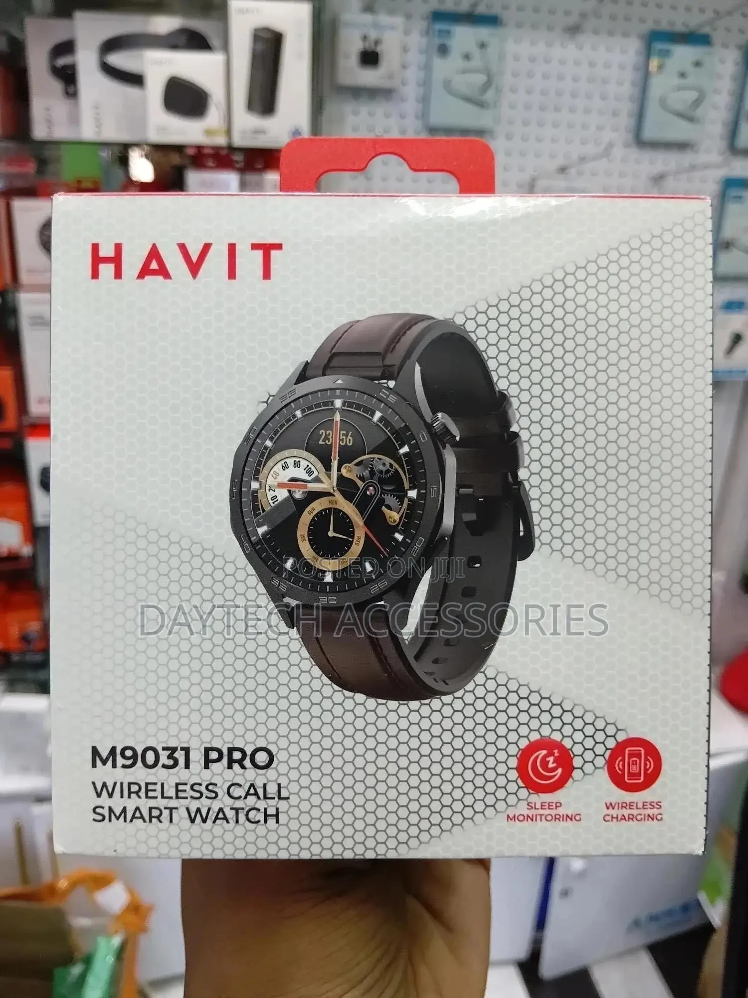 Havit M9031 Pro Classic Waterproof Touch Screen Fitness Smart Watch.